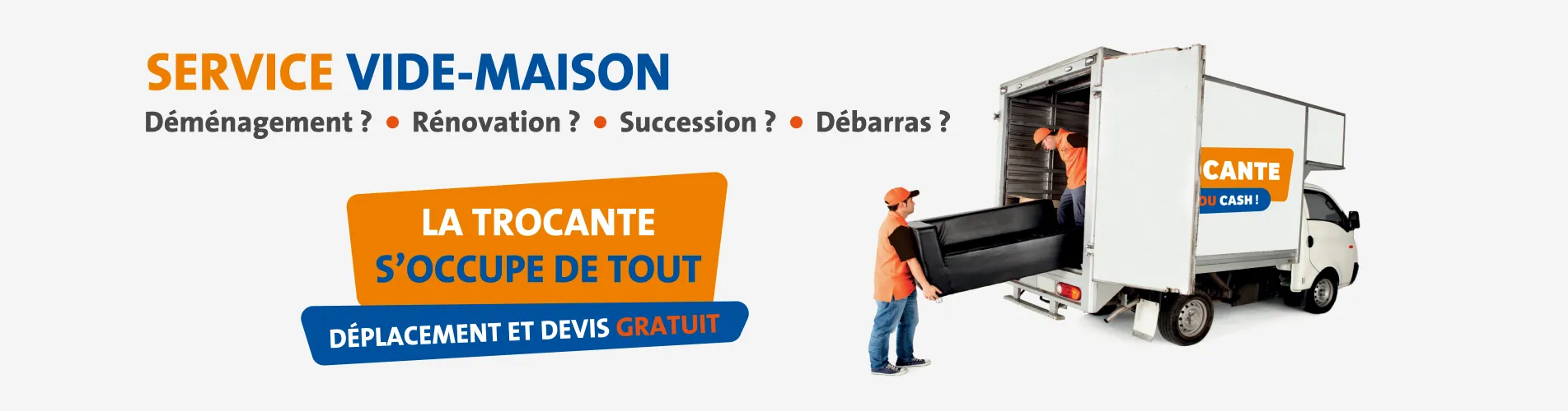 Bannière La Trocante